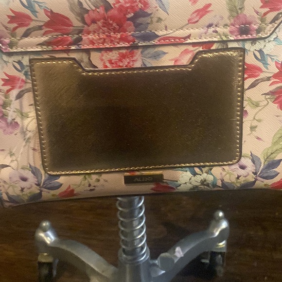 Aldo Floral-printed Handbag brand new lads Crossbody purse 👛 - Picture 9 of 13